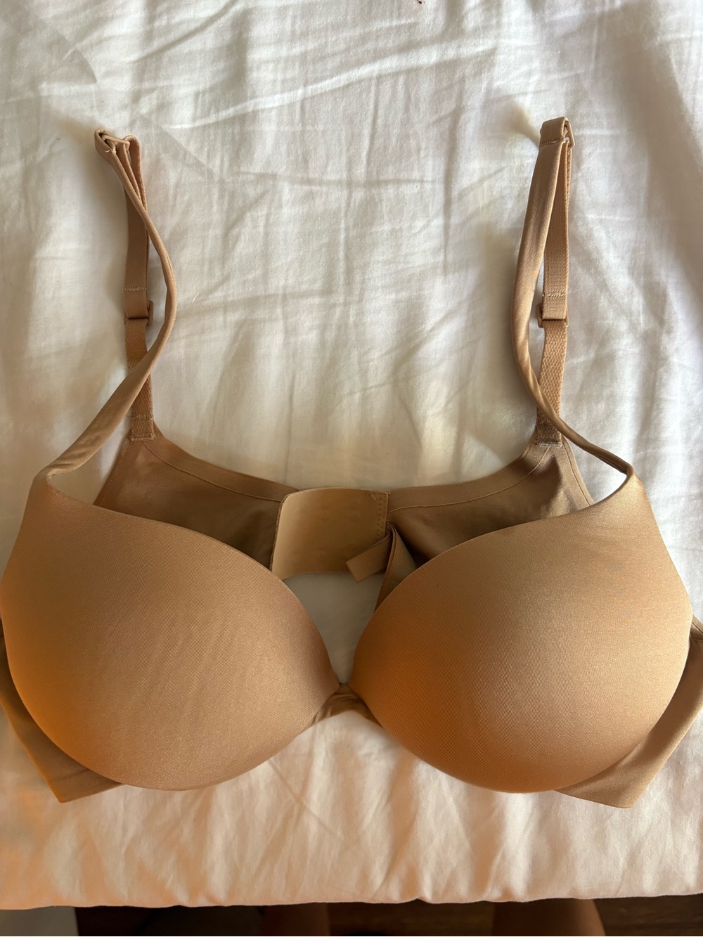 Skims Ultimate Nude Push Up Bra Shade Clay